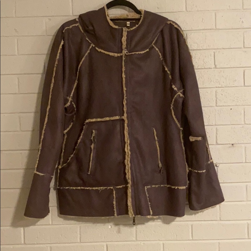 Faux Suede Dylan Jacket